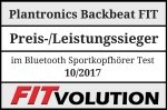 Plantronics Backbeat FIT Fitvolution Testsiegel 10-17