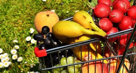 Gesund Einkaufen – mit viel Obst und Gemüse
