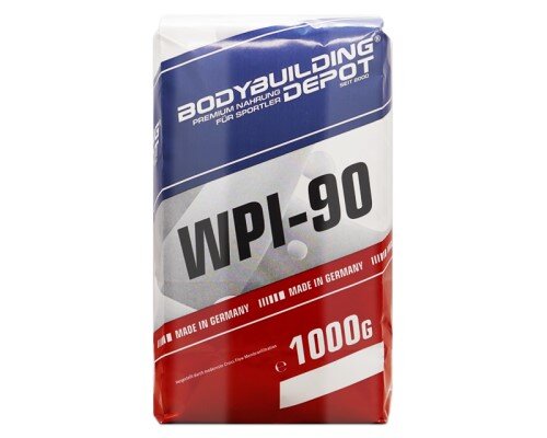 WPI-90 Whey-Isolat von Bodybuilding-Depot in der Papierverpackung